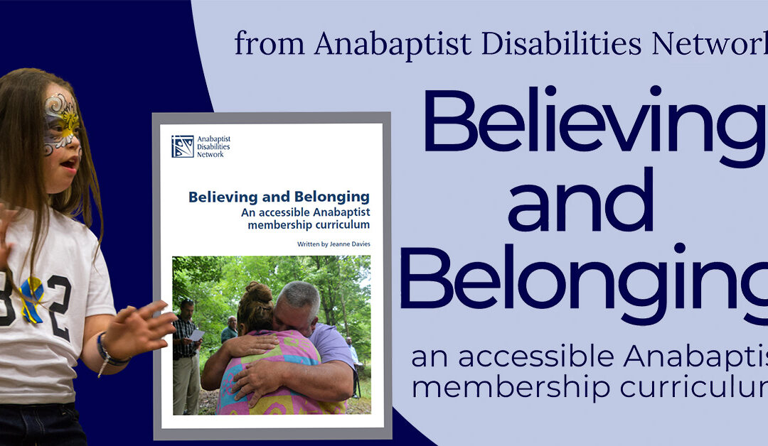 New Baptism Curriculum for Adults with Intellectual Disabilities