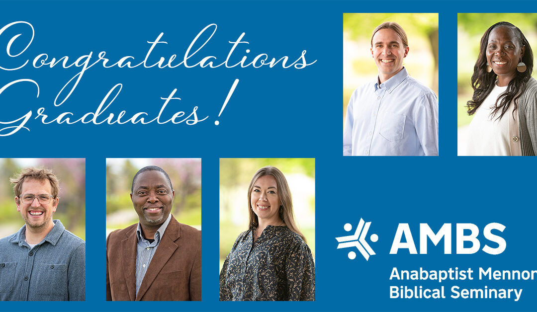 Congratulations to AMBS Graduates!